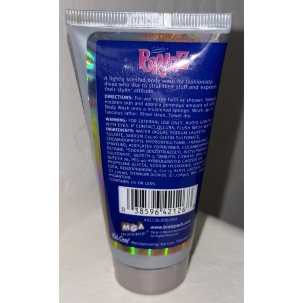 Y2K Bratz Glitz Sparkle‎ Body Wash VTG Rare 2000s EUC